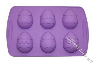 Силіконова форма "Великодні яйця" міні прямокутна